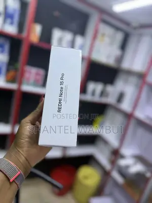 Xiaomi Redmi Note 15 Pro 256GB Mpya Nyeusi