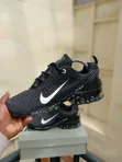 Airmax Lego Ultra Nyeusi Nyeupe Sneakers - 5