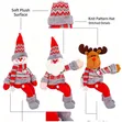 Christmas Curtain Accessories - Santa & Snowman Buckles - 2