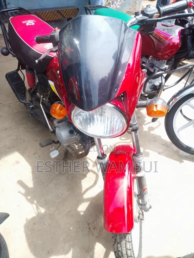 TVS HLX Plus ES 2024 Nyekundu - 1