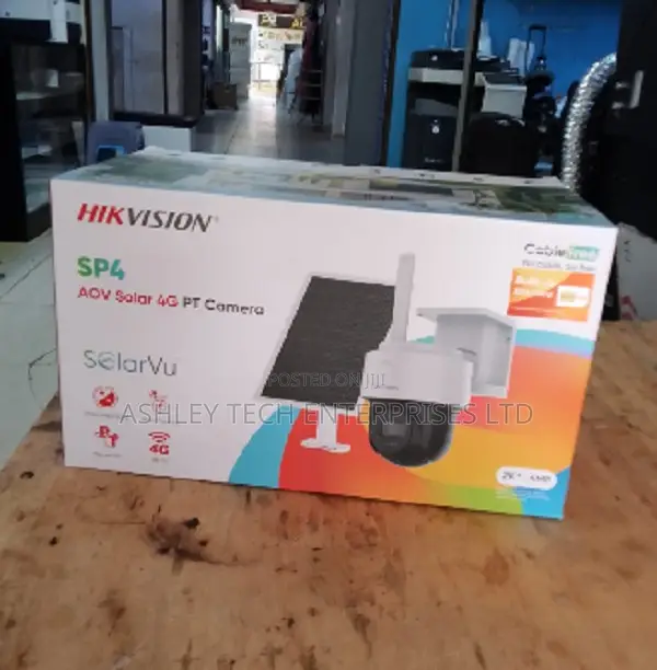 Hikvision Solar 4G Outdoor Camera (8MP Dual Lens) - 1