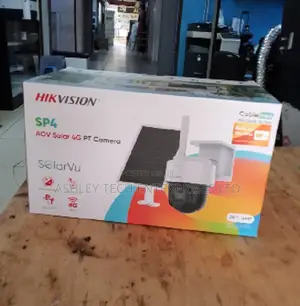 Hikvision Kamera ya Nje ya Solar 4G (8MP Dual Lens)