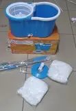 Spin Mop na Bucket Set | Mzunguko wa 360 | Vichwa 2 vya Mop - 2