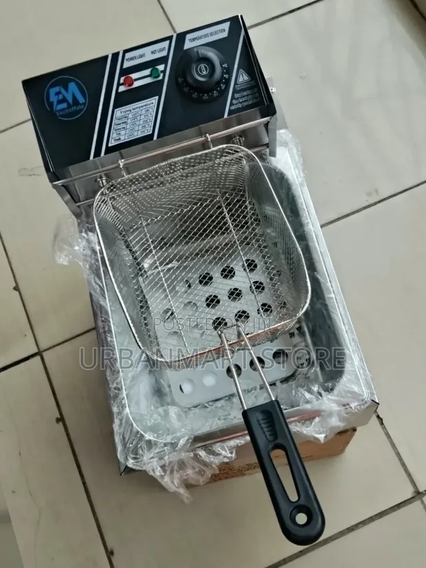 Brand New Electromate 6L Single Deep Fryer with 1 Year Warranty - 1
