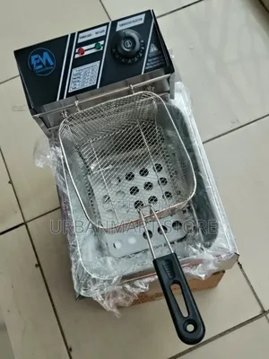 Electromate 6L Single Deep Fryer Mpya na Warranty ya Mwaka 1