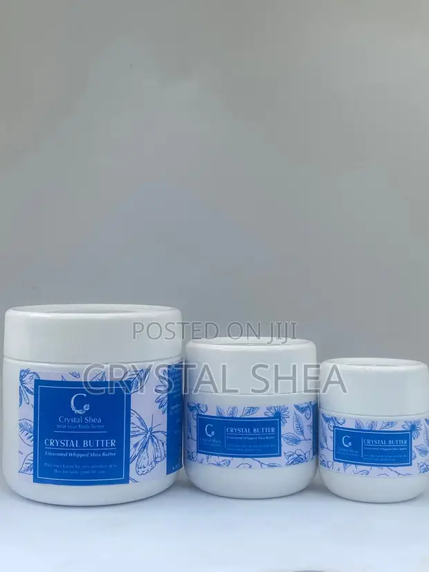 Siagi ya Shea ya Mwili bila Harufu - Crystal - 1