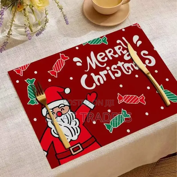 Reusable Christmas Dining Placemats - 1