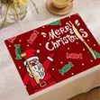Reusable Christmas Dining Placemats - 1
