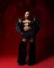 Set ya Mbawa na Kucha za Kostum ya Halloween ya Dark Angel - 1