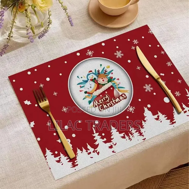 Christmas Decorative Placemats (Set of 4) - 1
