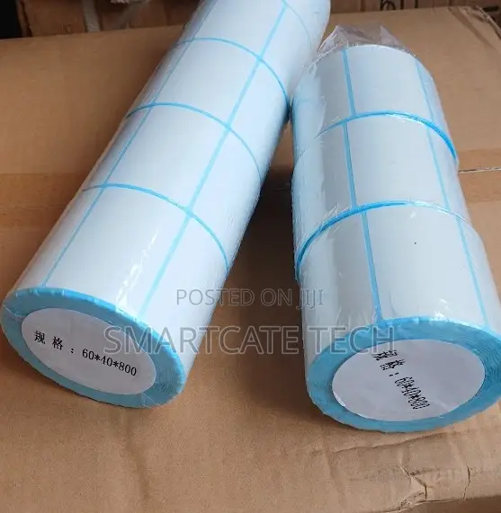 60x40mm Thermal Label Stickers for Barcode & Price Printing - 1