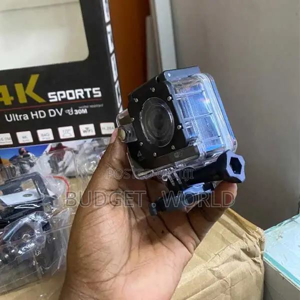 Kamera ya Mini 4K WiFi Action 170° Wide-Angle - 1