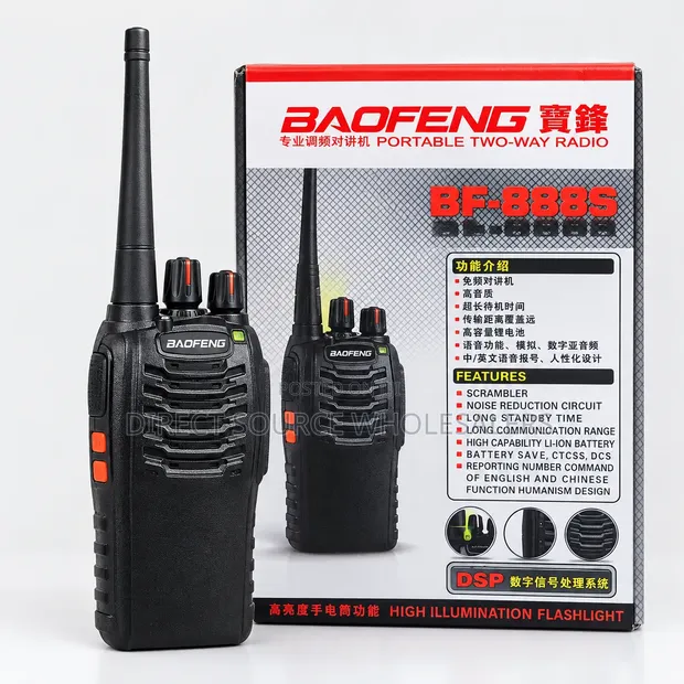 Baofeng BF-888S Walkie Talkie kwa Timu za Usalama - 1