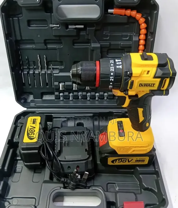 Brand New DeWalt 98V Brushless Cordless Drill - 1