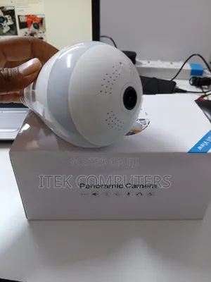 V380 Pro WiFi Bulb Camera - Remote Home Monitoring