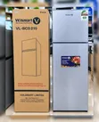 Volsmart 210L Fridge Nyeupe na Freezer Tofauti - 1