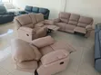 Sofa ya Premium Cream Ya Kina 6 Ya Vitambaa Iliyoagizwa Kutoka Nje - 4