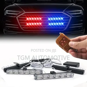LED Police Strobe Lights Grille