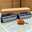 LED Police Strobe Lights Grille - 2