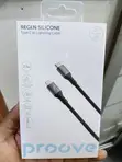 Proove ReGen Silicone USB-C to Lightning Cable (2m) - Nyeusi - 1