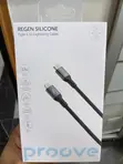 Proove ReGen Silicone USB-C to Lightning Cable (2m) - Nyeusi - 2