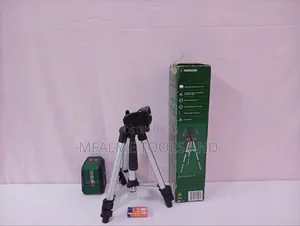 Parkside Cross Line Laser Mpya na Tripod