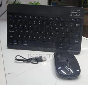 Kifaa cha Bluetooth cha Kinanda na Panya Kinachochajiwa