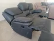 Kochi ya Recliner ya Vitambaa ya King Size ya 3-Seater - Grey ya Premium - 4