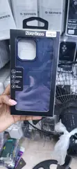 Navy Blue Rugged Shield Case for iPhone 16 Pro - 2