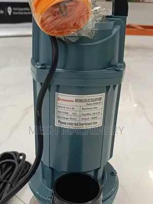 Premier 72V 1500W 20" Max Head Brushless DC Solar Pump