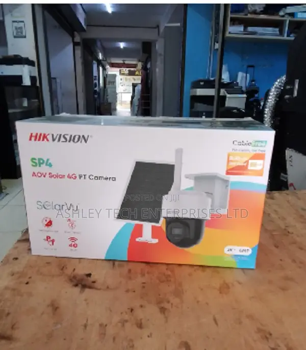 Hikvision Kamera ya CCTV ya Solar 4G PT - 1