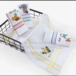 Vitambaa vya Kusafishia Jikoni vya Microfiber (6 Pcs)