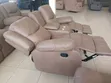 Premium Fabric Two-Seater Recliner Sofa with Cup Holders - 2