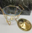 Glass Chafing Dish Soup Pot 4L - 1
