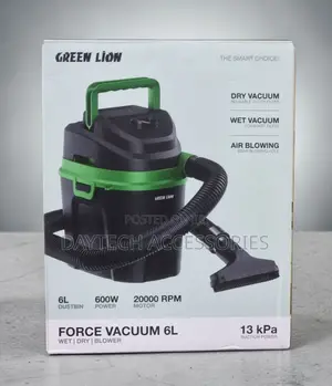 Green Lion Force Vacuum 600W Wet & Dry Cleaner