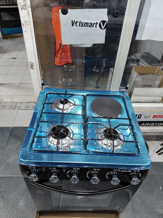 Jiko la Volsmart 60x60 3+1 na Oven ya Umeme - 1