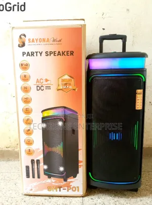 Sayona Party Speaker SHT-P01 na Maikrofoni 2