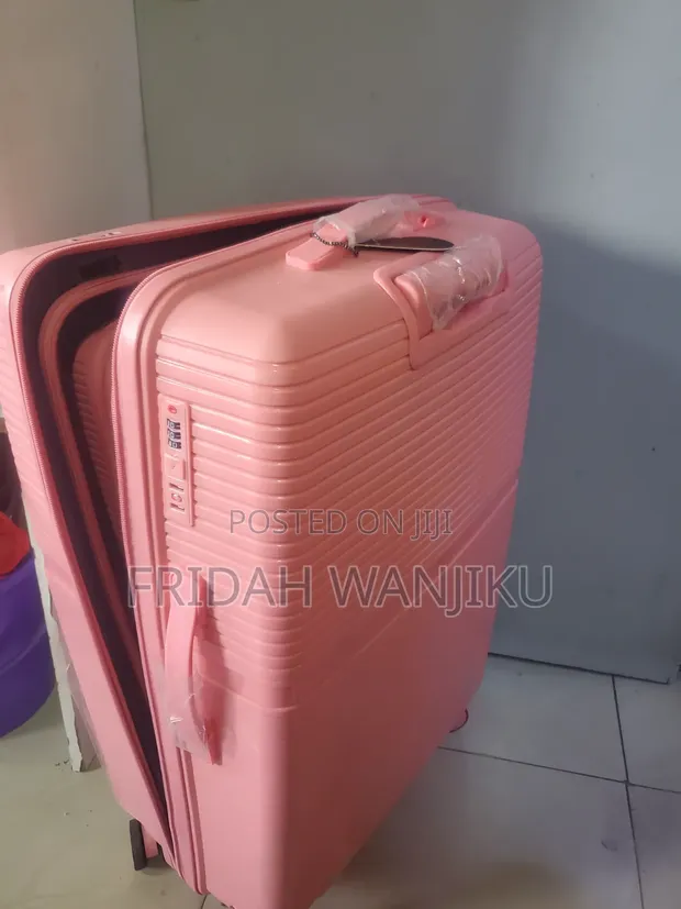 3-in-1 Anti-Theft Rubber Suitcase (27") - 1