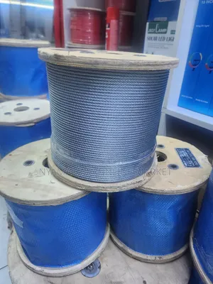 Kamba ya Chuma ya Galvanised 7x19 4mm