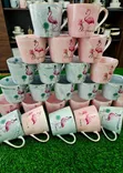 High Quality Gold Rimmed Ceramic Mug Set (6pcs) - 2