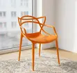 Durable Waterproof Bistro Plastic Chair - 3