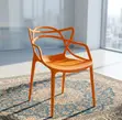 Durable Waterproof Bistro Plastic Chair - 4