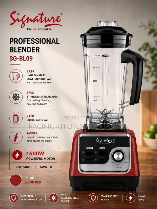 Signature Blender ya Professional - 2L - 1