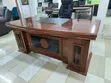 Kikao cha Ofisi cha Mtendaji - 1.8M Mbao za Mahogany - 3