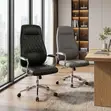 Executive Leather Swivel Office Chair - 2