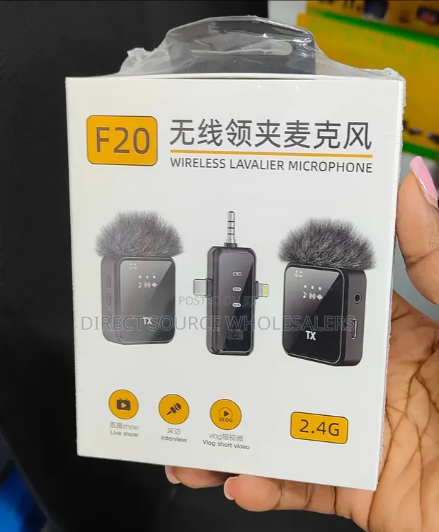 F-20 Wireless Lavalier Microphone - 1