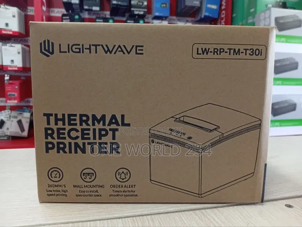 Lightwave 80mm Thermal Receipt Printer LW-RP-TM-T30i - 1