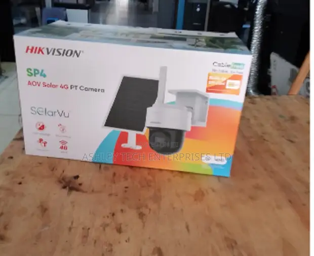 Hikvision Solar Powered 8MP 4G CCTV Camera - 1