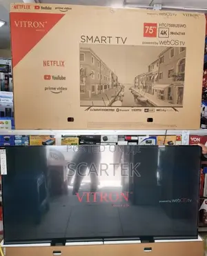 Vitron 75" 4K UHD Smart TV (webOS)