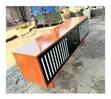 6ft Executive TV Stand with Wood Finish - 2